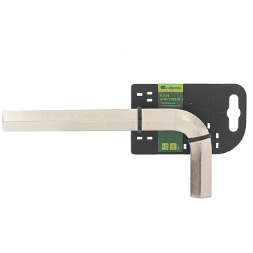 Изображение товара Ключ имбусовый HEX Сибртех 12350 19 мм закаленный никелированный Россия