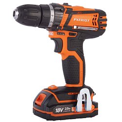 Аккумуляторная дрель-шуруповерт Patriot BR 181UES 180201481 (макс диаметр сверления металла 8 мм)