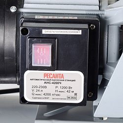Автономная насосная станция Ресанта АНС-4200Ч 77/1/6