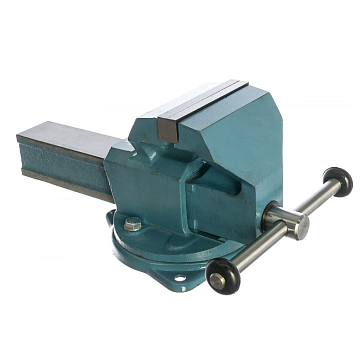 Изображение товара Слесарные тиски (Глазов) Россия 18665, 125 мм, поворотные