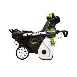 Снегоуборщик аккумуляторный Greenworks 82В 2602507UC 2 аккум, ЗУ