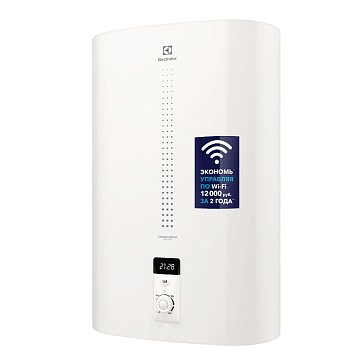 Изображение товара Электрический накопительный водонагреватель Electrolux EWH 80 Centurio IQ 2.0 (стеатитовый ТЭН)