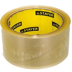 Клейкая лента Stayer Master 1204-50, прозрачная, 48мм х 60м
