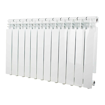 Изображение товара Алюминиевый радиатор Oasis Pro 500/96 секционный для отопления 12 секций