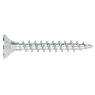 Изображение товара Шуруп универсальный Starfix SMP2-67615-150, 5.0х35 мм белый цинк (150 шт в пластиковом контейнере)