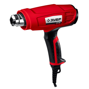 Изображение товара Строительный фен Зубр МАСТЕР ФТ-1600, мощность 1600 Вт, температур 550°C