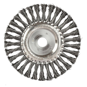 Изображение товара Щетка EDGE by Patriot 813010013 180 мм витая проволока для УШМ