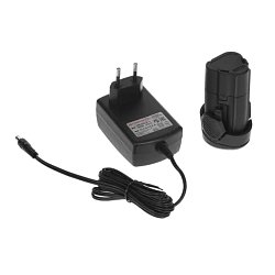 Бесщеточная аккумуляторная дрель-шуруповерт Интерскол КомбиМАКС ДА-10/12В 36 (2 АКБ Li-Ion, ЗУ, сумка) 687.2.2.77