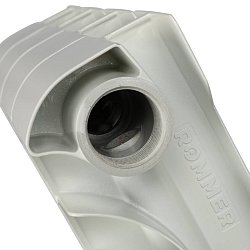 Радиатор биметаллический Rommer Profi BM 500 BI500-80-80-150 RBM-1210-050004, 4 секции (RAL9016)