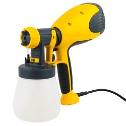 Электрический краскораспылитель Wagner W100, мощность 280 Вт, регулировка скорости поток