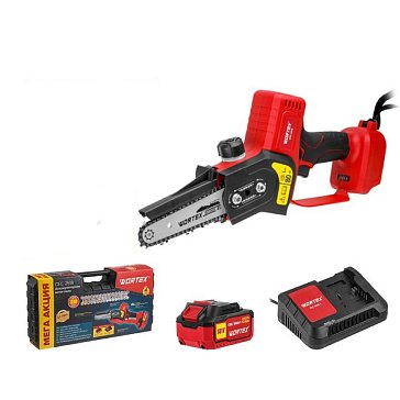 Изображение товара Аккумуляторная мини-пила Wortex CEC 2518 ALL1 бесщеточная 18 В 10 см кейс
