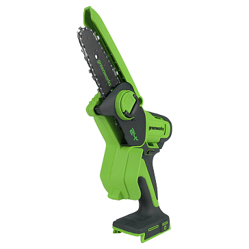 Изображение товара Цепная мини пила аккумуляторная Greenworks G24MCS10 2008207 24В 10см (без АКБ и ЗУ)
