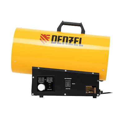 Изображение товара Газовая тепловая пушка Denzel GHG-30i 96471 (30 кВт, цифровой термостат, пропан-бутан)