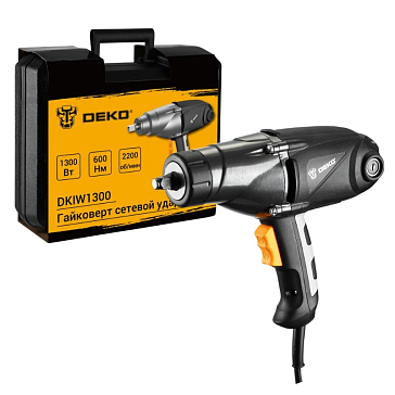 Технические характеристики — сетевой ударный гайковерт Deko DKIW1300 ...