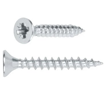 Изображение товара Шуруп универсальный Starfix SMZ1-47615-50, 3.0х35 мм белый цинк (50 шт в зип-локе) 