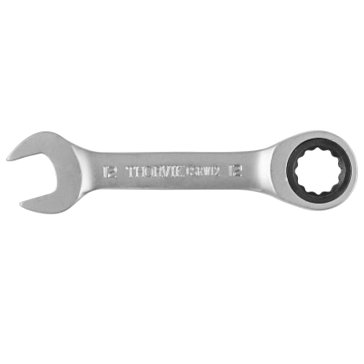 Изображение товара Ключ гаечный Thorvik CSRW12 053521, комбинированный, трещоточный, короткий, 12 мм
