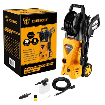 Изображение товара Мойка высокого давления Deko DKCW150 PRO 063-4303