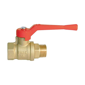 Изображение товара Шаровой кран Баз 11Б27п1 Ду 15 А31 - латунный кран для водоснабжения