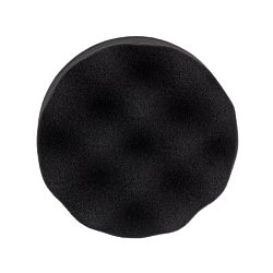 Насадка полировальная из поролона Makita D-62664, 125 мм, волнистая, черная, липучка
