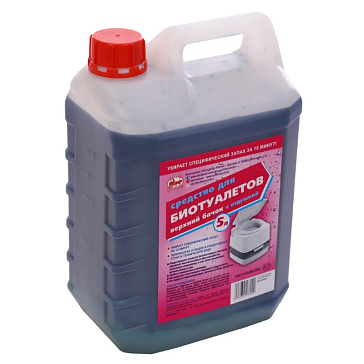 Изображение товара Средство для биотуалетов Артель Золотарь 3010305 5 л с отдушкой для верхнего бачка