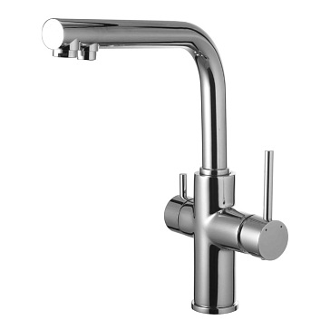 Изображение товара Смеситель для кухни Lemark Comfort LM3060C с гибкой подводкой и хромированной поверхностью