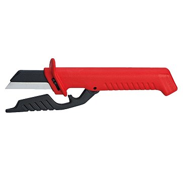 Изображение товара Нож для кабеля Knipex KN-9856 с диэлектрической ручкой, 190 мм