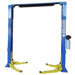 Подъемник двухстоечный электрогидравлический S4B-2 AE&T (220В), грузоподъемность 4 т., высота подъема 2090 мм