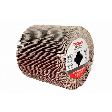 Изображение товара Абразивная щетка Crown CAQ-P11080 для УШМ 110 мм посадочный диаметр 19 мм