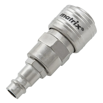 Изображение товара Набор переходников Matrix 57016 1/4 2 шт рапид EURO для инструментов