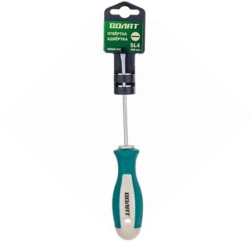 Изображение товара Шлицевая отвертка Волат SL4 18060-410 сD-образной ручкой