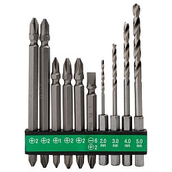 Набор бит и сверл Hitachi, 10 предметов