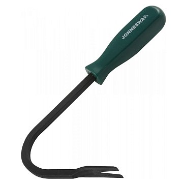 Изображение товара Jonnesway AB030048 048568, Съемник пистонов обшивки дверей с V-образным захватом изогнутый