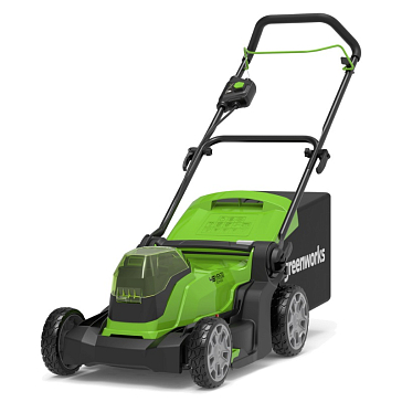 Изображение товара Аккумуляторная газонокосилка Greenworks G24X2LM41 2512607UD 2 АКБ 4Ач ЗУ