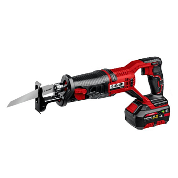 Изображение товара Сабельная пила Зубр СПЛ-185-41 - полупрофессиональная пила для работы с деревом и металлом