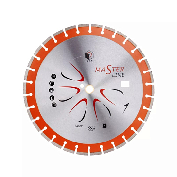 Изображение товара Алмазный диск Diam Master Line 000531 450 мм сегментная для бетона плитки