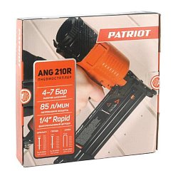 Пневмостеплер Patriot ANG 210R 3 в 1 (давление 7 атм, ширина скобы 5.7 мм, длина 13-40 мм)
