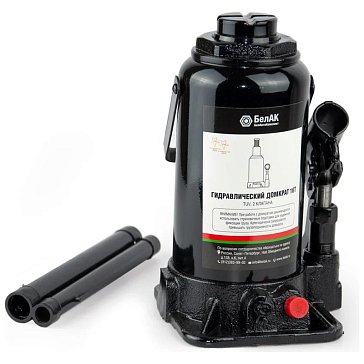 Изображение товара Домкрат БелАК БАК.00035 гидравлический бутылочный 16 тонн система защиты от перегруза