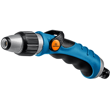Изображение товара Поливочный пистолет Grinda PROLine XM-R 429151, плавная регулировка напора, металлический с TPR