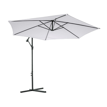 Изображение товара Садовый зонт Green Glade 6002 серый диаметр 291 см