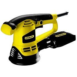 Эксцентриковая шлифмашина Stanley SRS480 (электрическая, диаметр абразивного круга 125 мм, вес 2,47 кг, мешок) 