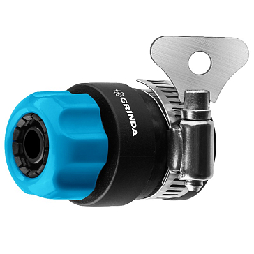 Изображение товара Быстросъёмный соединитель Grinda PROLine TCC-34 3/4 дюйма с металлическим хомутом