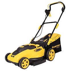 Газонокосилка Champion EM3815 (ширина скашивания 38 см, мощность 1600 вт)