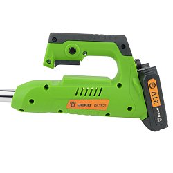 Аккумуляторный садовый триммер Deko DKTR21 063-4239 (2х2.0 Ач, 21В, прямая штанга)