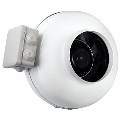 Вентилятор канальный с электродвигателем на ш/п Shuft Tube 200 XL (диаметр воздуховода 200 мм, мощность 152 вт)