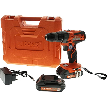 Изображение товара Аккумуляторная дрель Союз ДШС-18К18 В с 2 аккумуляторами и кейсом