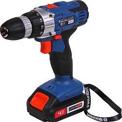 Аккумуляторная дрель-шуруповерт Фиолент ДША1-10-РЭ5-14В (напряжение 14.4 v, тип li-ion)