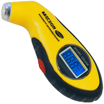 Изображение товара Цифровой манометр для шин Мегеон 36002 с подсветкой