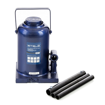 Изображение товара Домкрат гидравлический бутылочный Stels 51170, 32 т, 260-420 мм