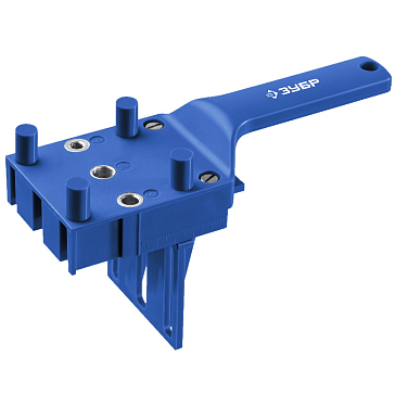 Изображение товара Кондуктор для шкантов Зубр 30083 три отверстия для точной сборки