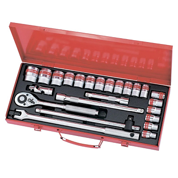 Изображение товара Набор шоферской с квадратом 1/2" Matrix 13582 24 предмета для автомобиля